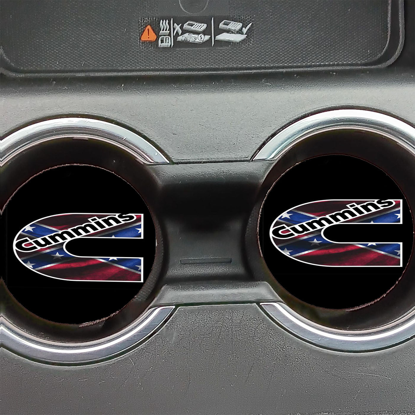 Cummins Power Truck Car Coasters