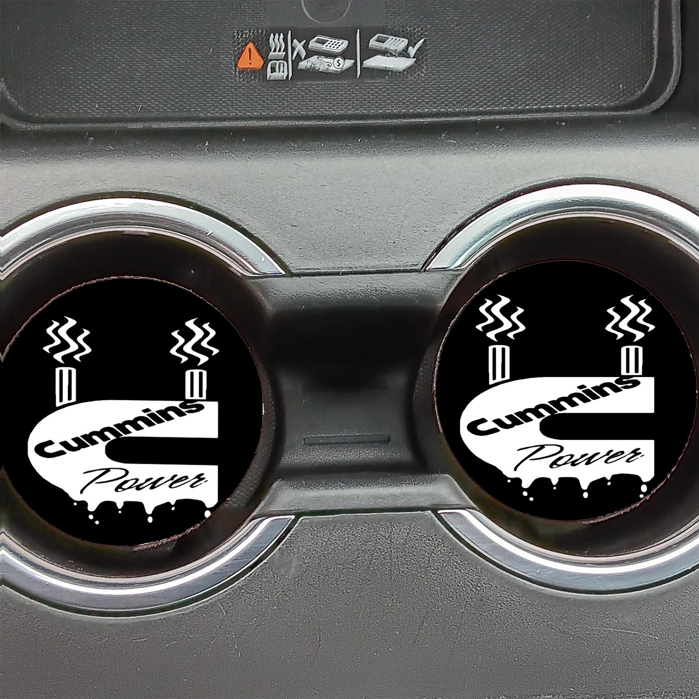 Cummins Turbo Diesel Engine Car Coasters