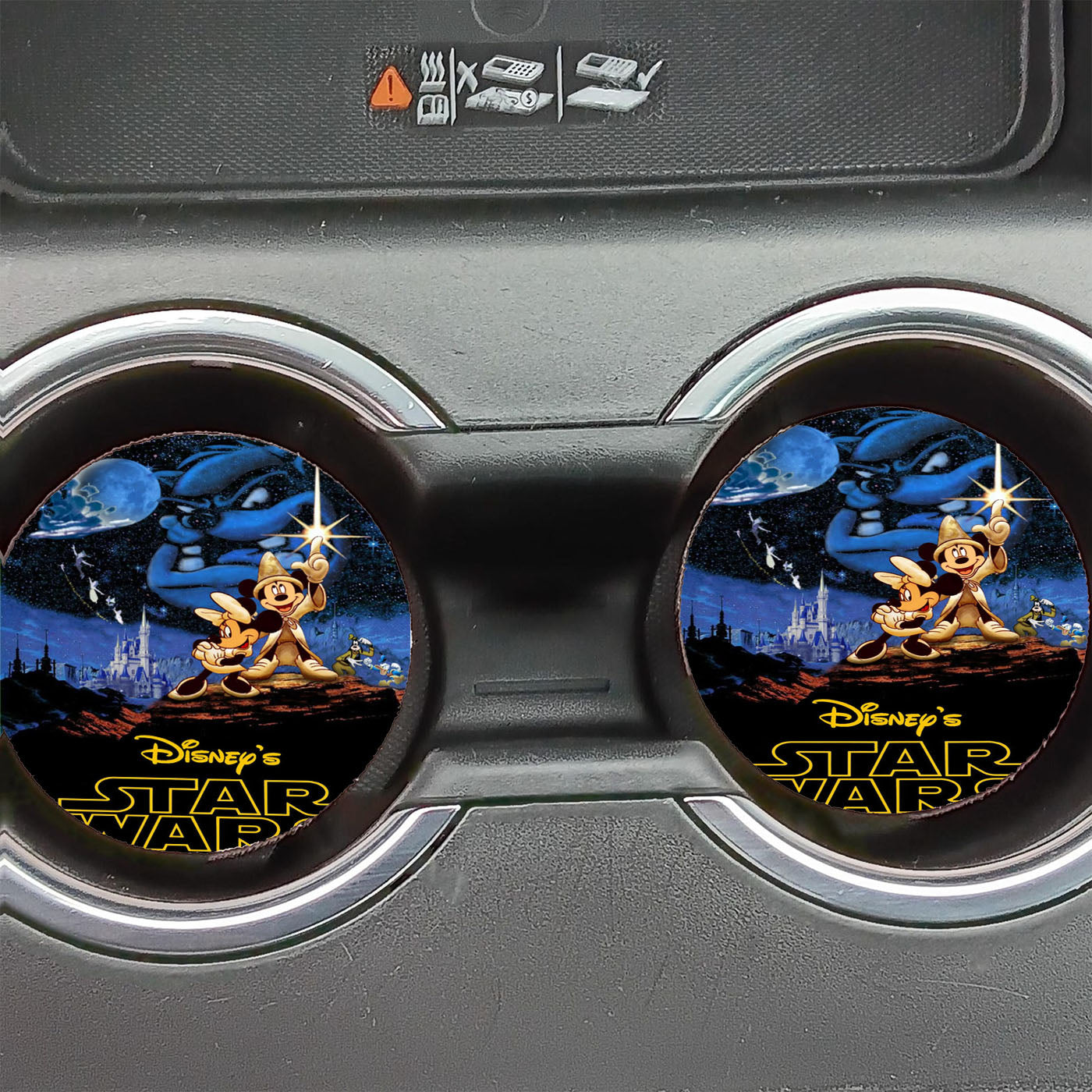 Disney Star Wars Jedi Funny Car Coasters