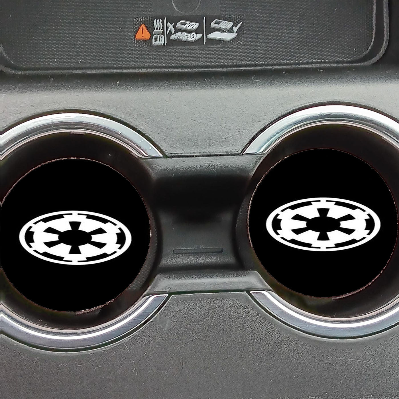 Empire Insignia Logo Star Wars Car Coasters