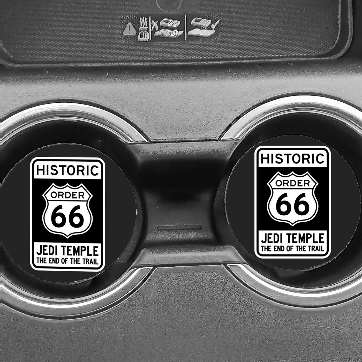 End of the Trail Star Wars Car Coasters