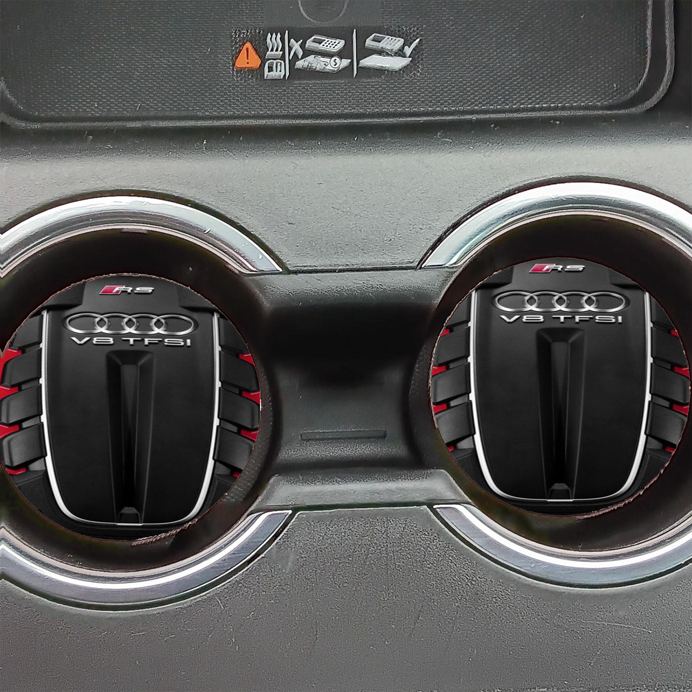 Engine V8 Tfsi Rs Audi Car Coasters