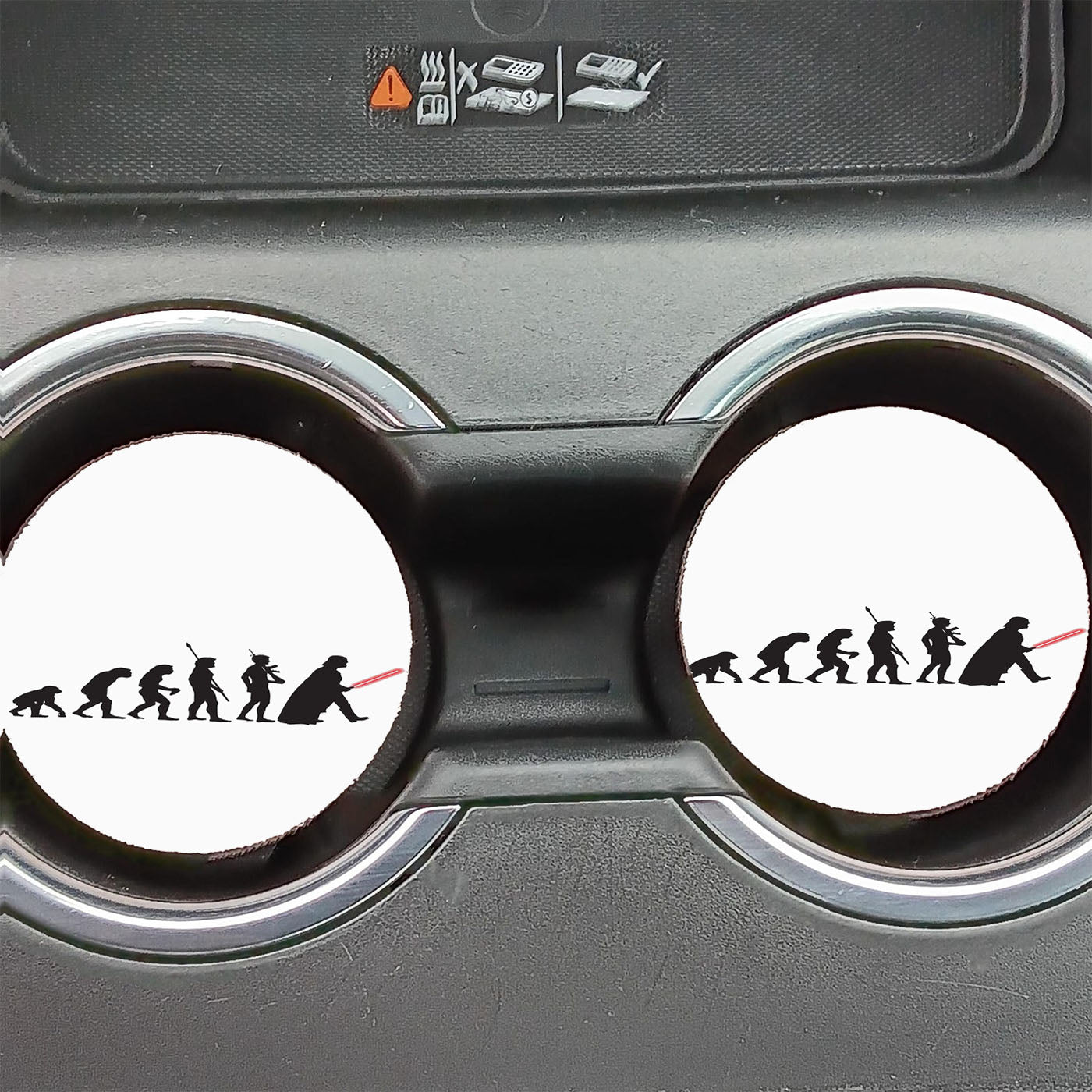Evolution Star Wars Car Coasters