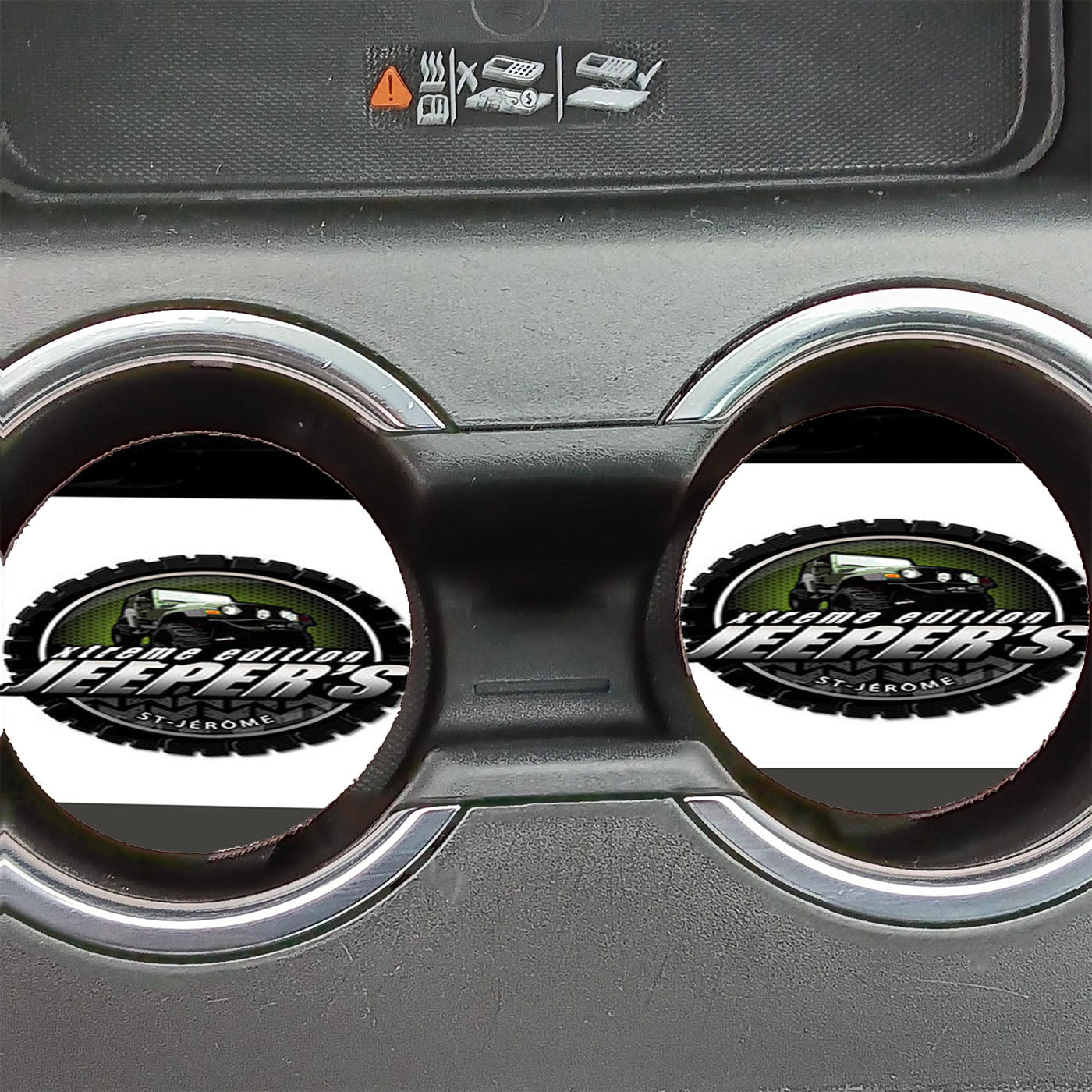 Extreme Edition Jeepers Car Coasters