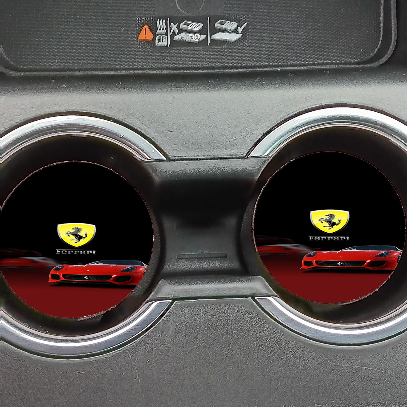 Fast Car Ferrari Car Coasters