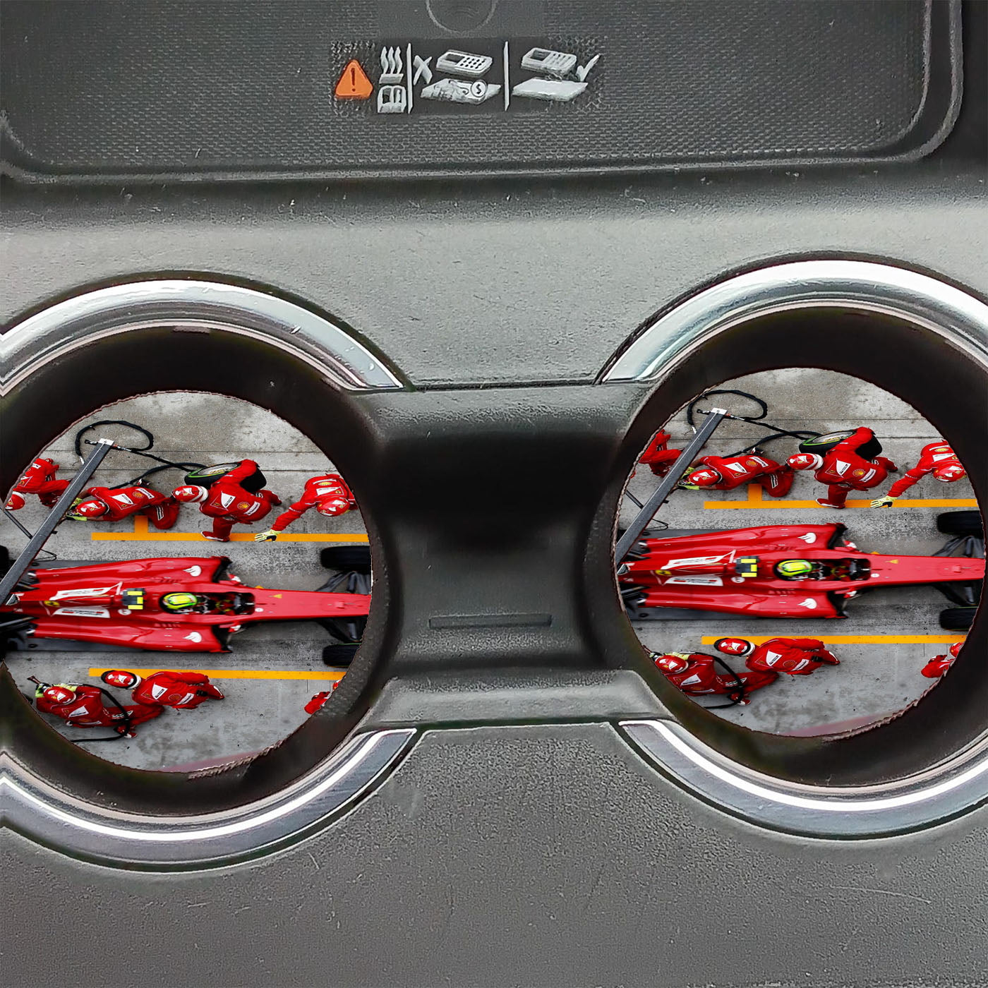 Felipe Massa Ferrari Car Coasters
