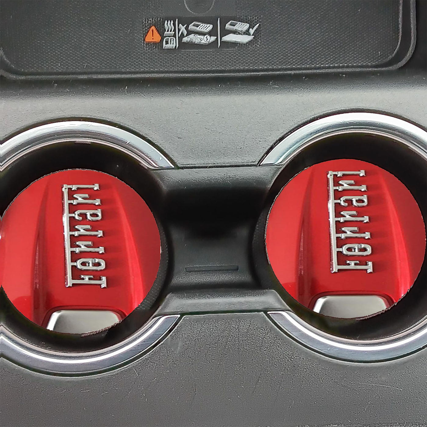 Ferrari Car Keys Red Stylish Car Coasters