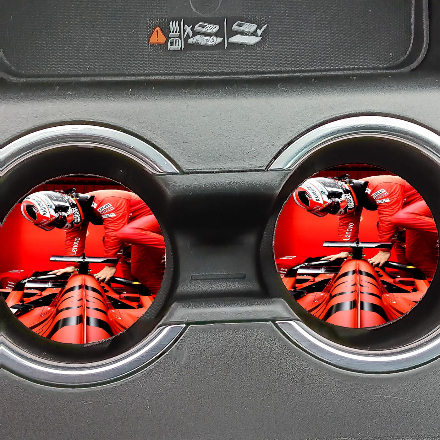 Ferrari F1 Scuderia Car Coasters
