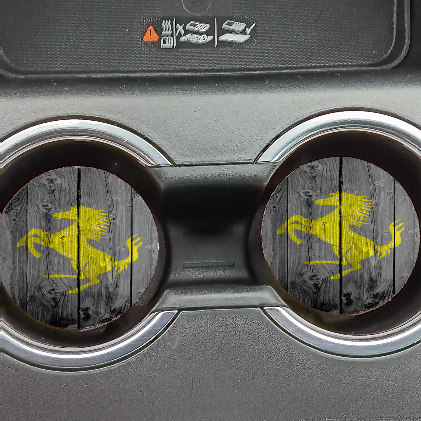 Ferrari Horse Car Coasters