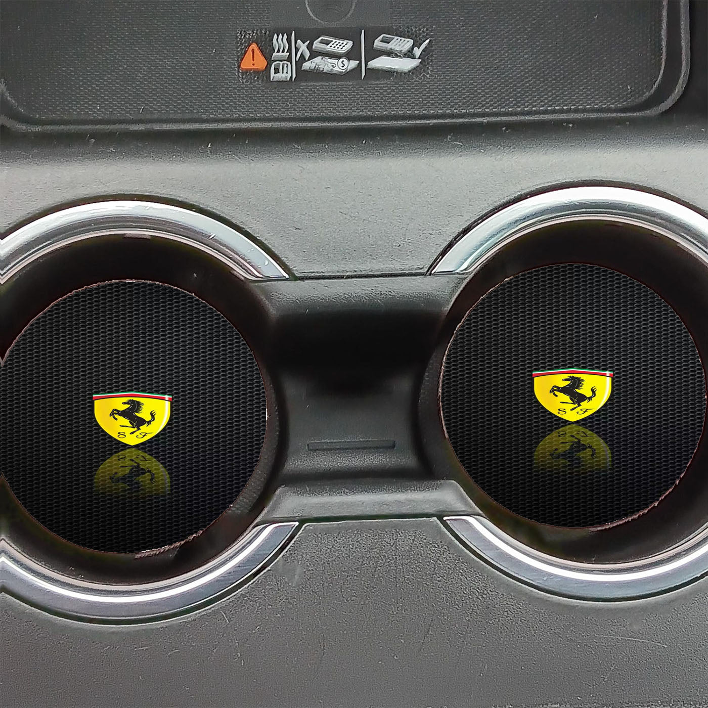 Ferrari Logo Car Coasters