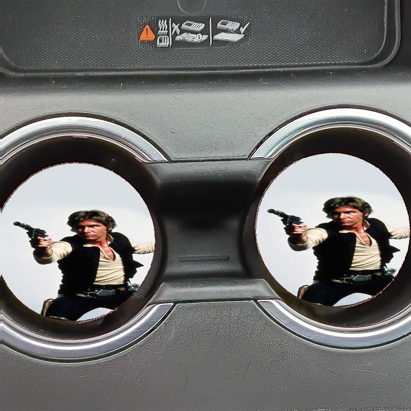 Guns Han Solo Star Wars Car Coasters