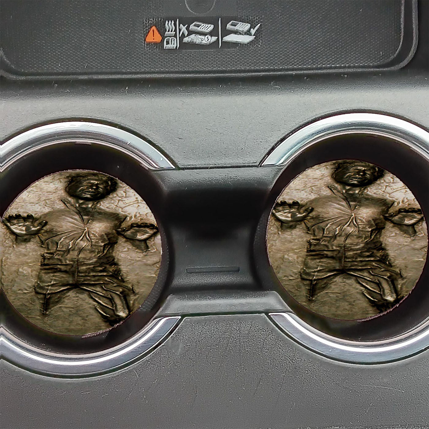 Han Solo In Carbonite Star Wars Car Coasters