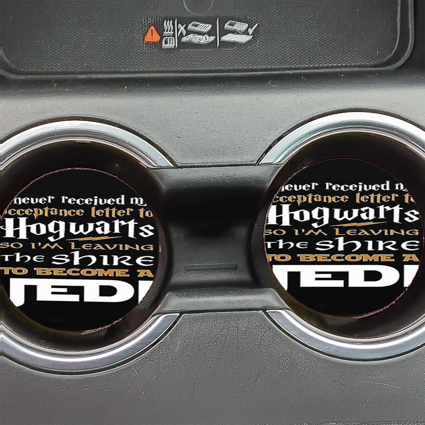 Harry Potter Star Wars Car Coasters