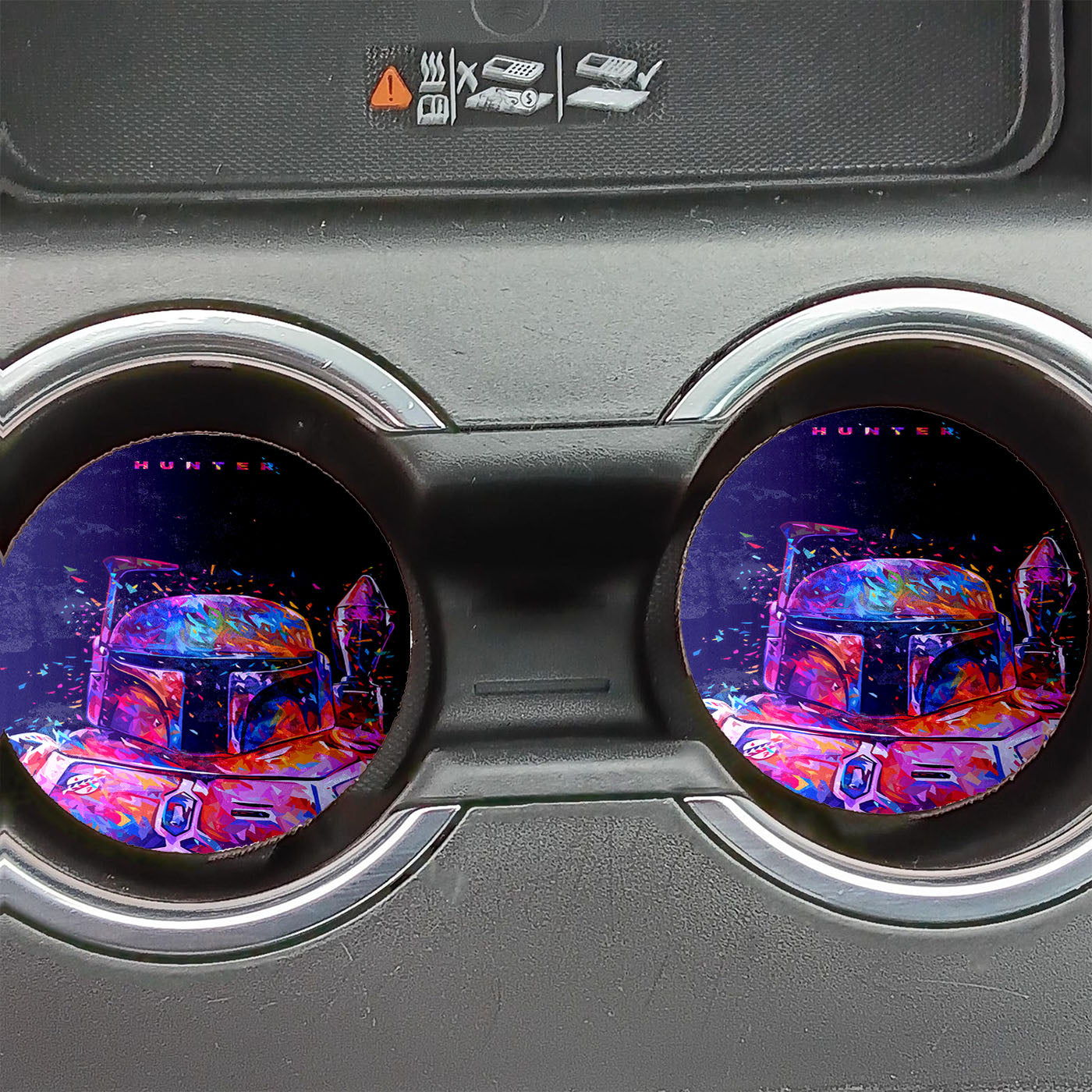 Hunter of Star Wars Car Coasters