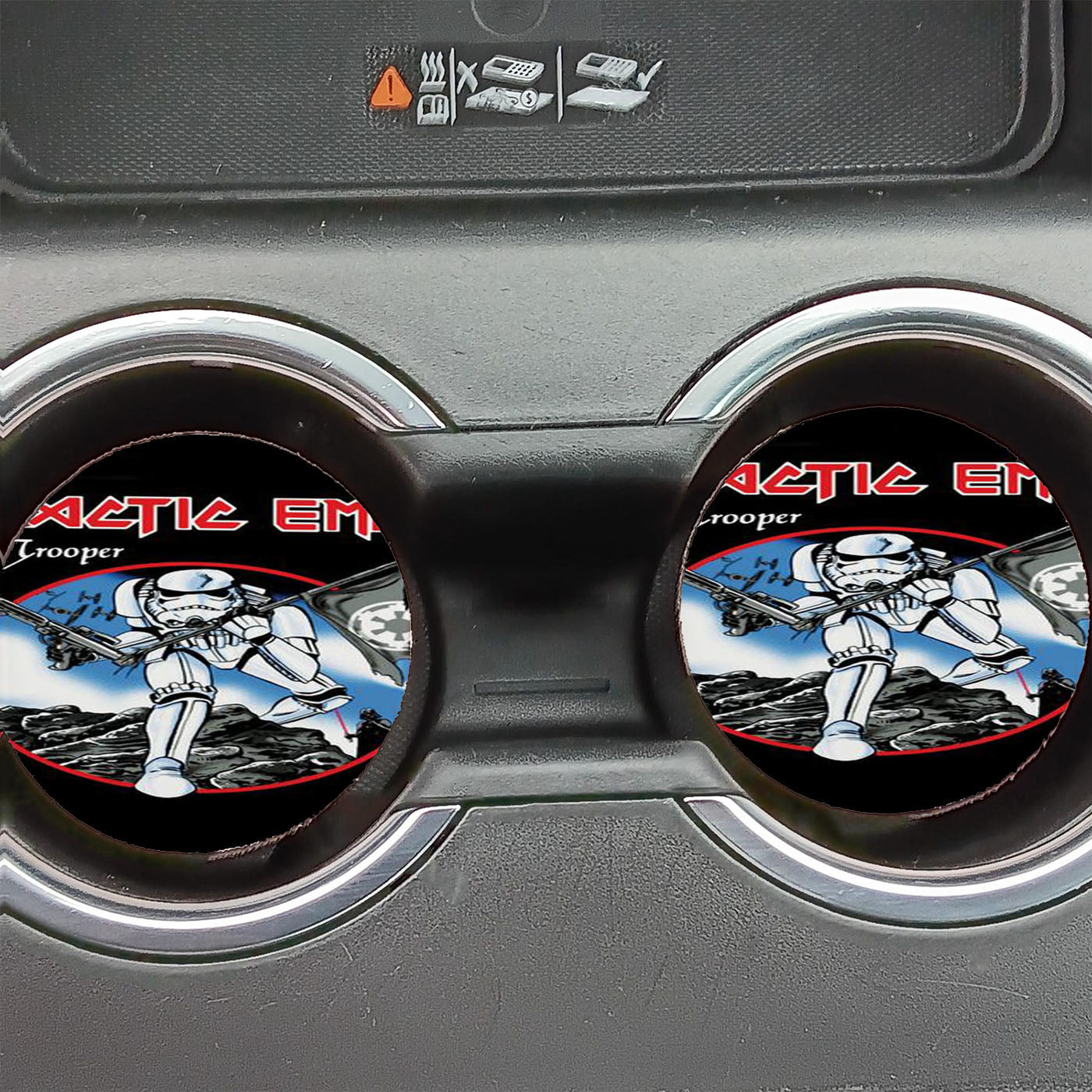Iron Maiden Star Wars Car Coasters