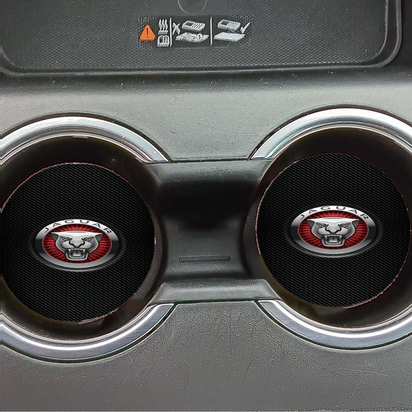 Jaguar Logo Car Coasters