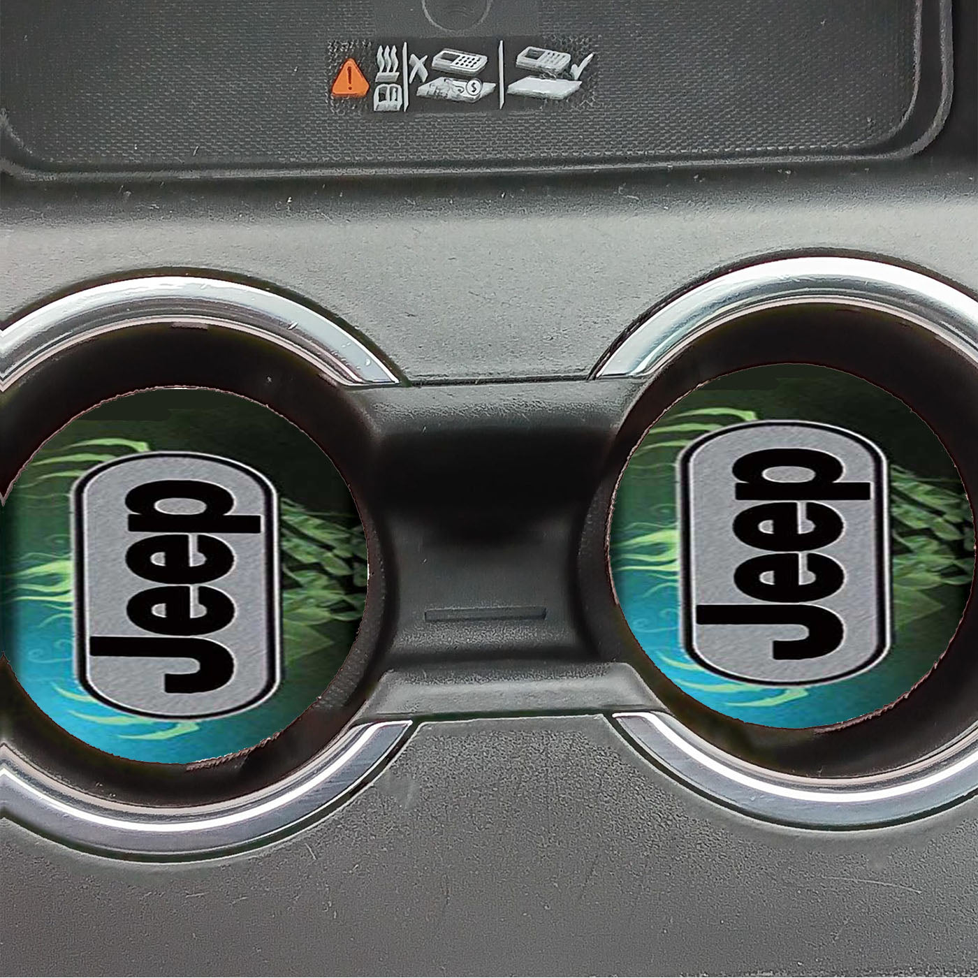 Jeep Only One Car Coasters