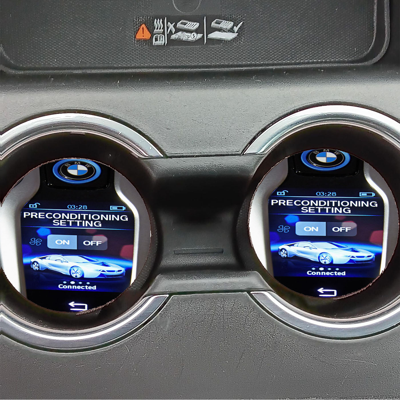Keychain Bmw Display Car Key Car Coasters