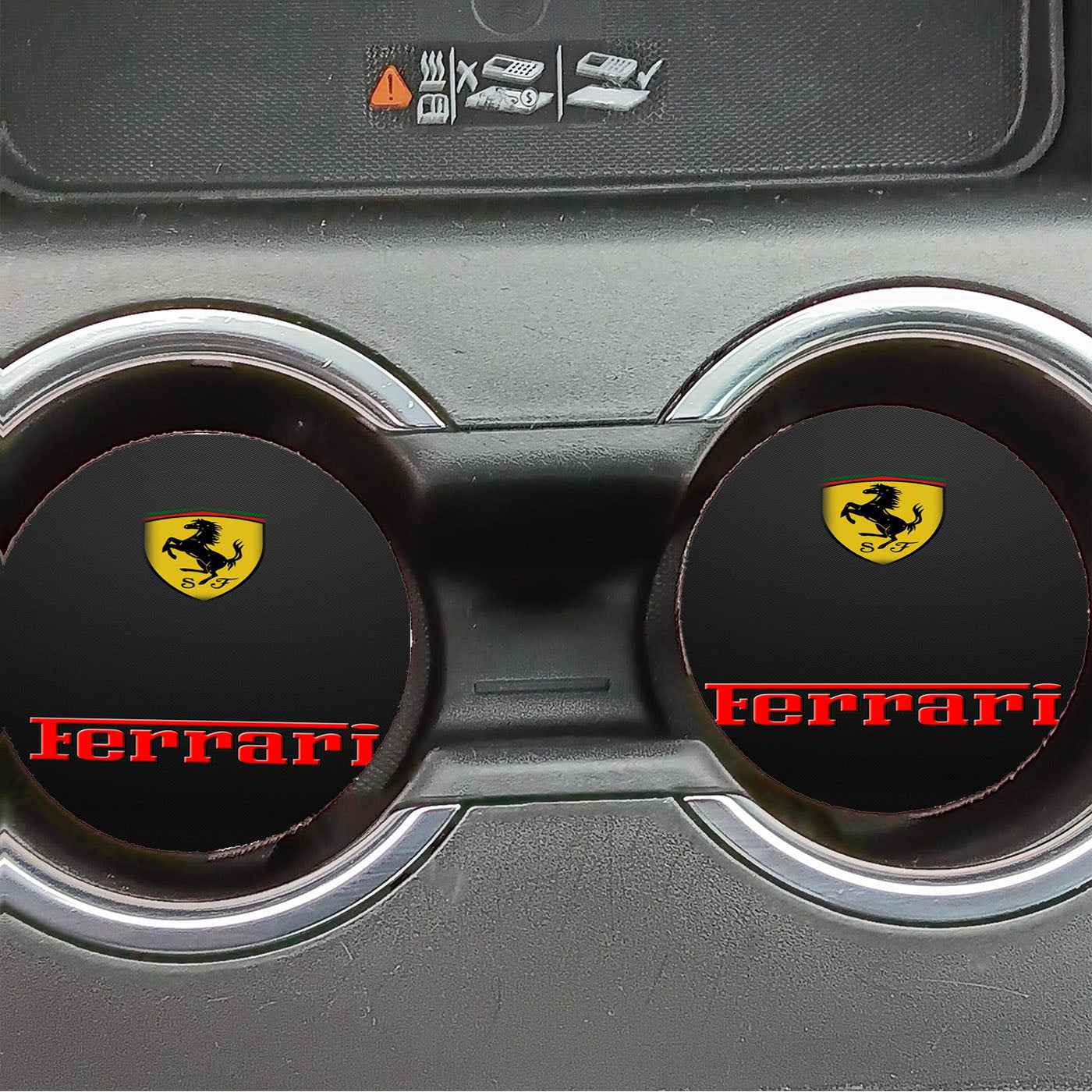 Logo Ferrari 318 Car Coasters
