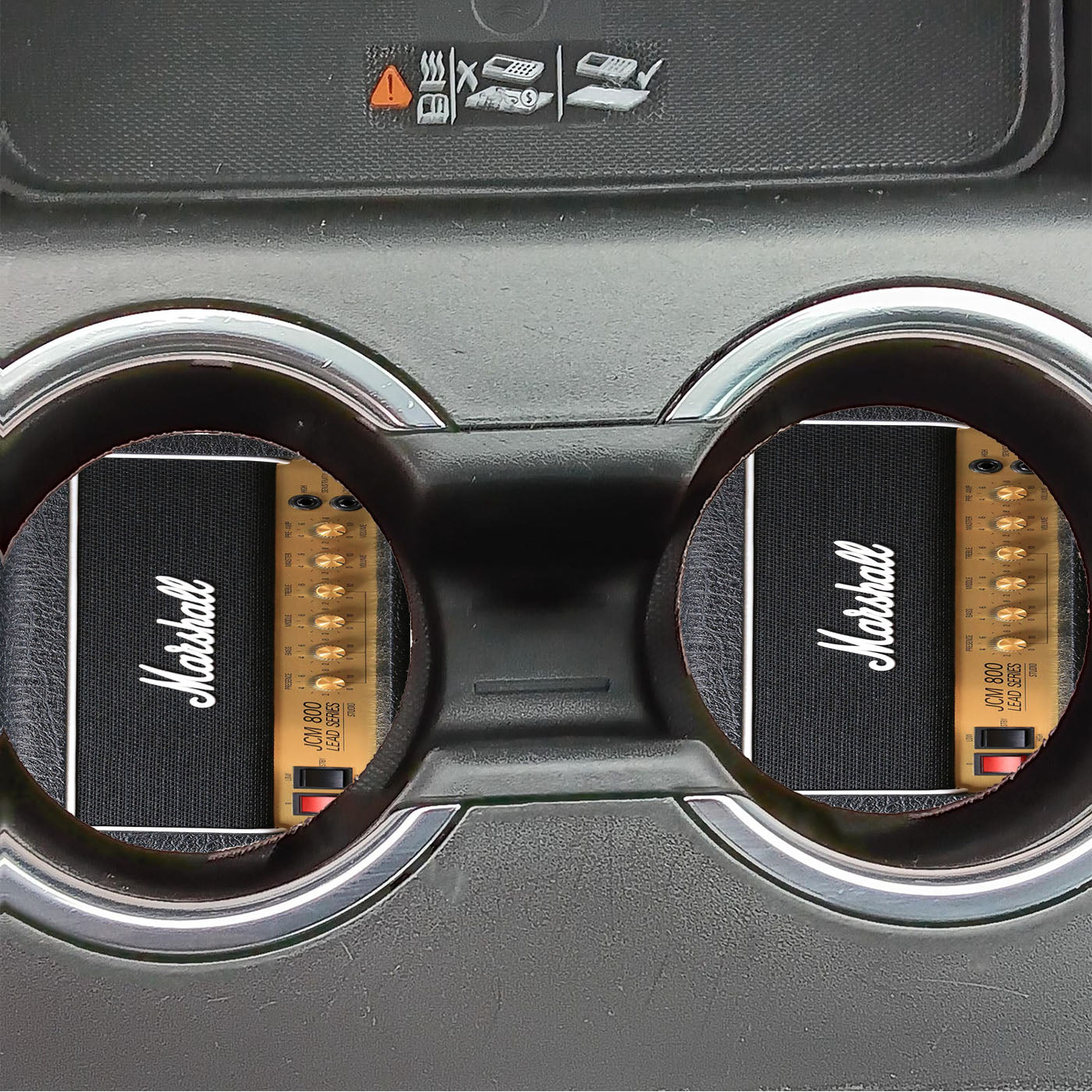 Marshall Classic Audio Amplifier Car Coasters