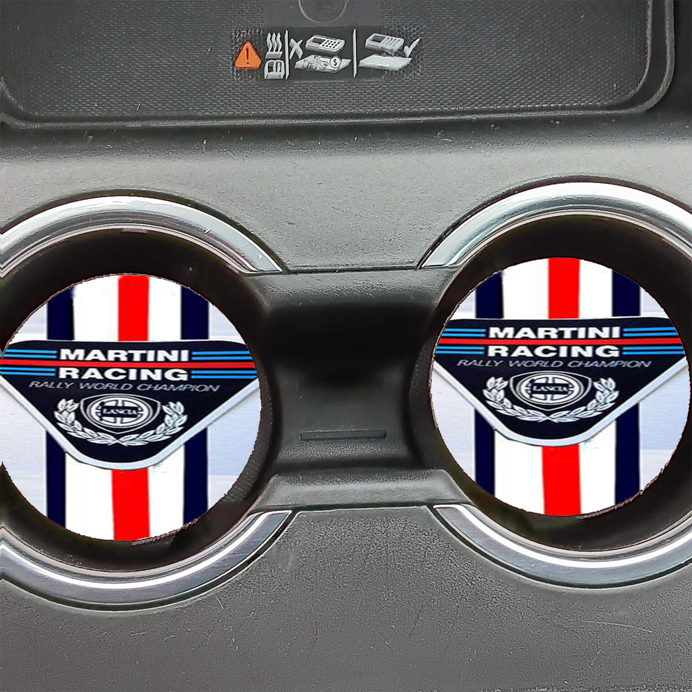 Martini Racing Logo Car Coasters