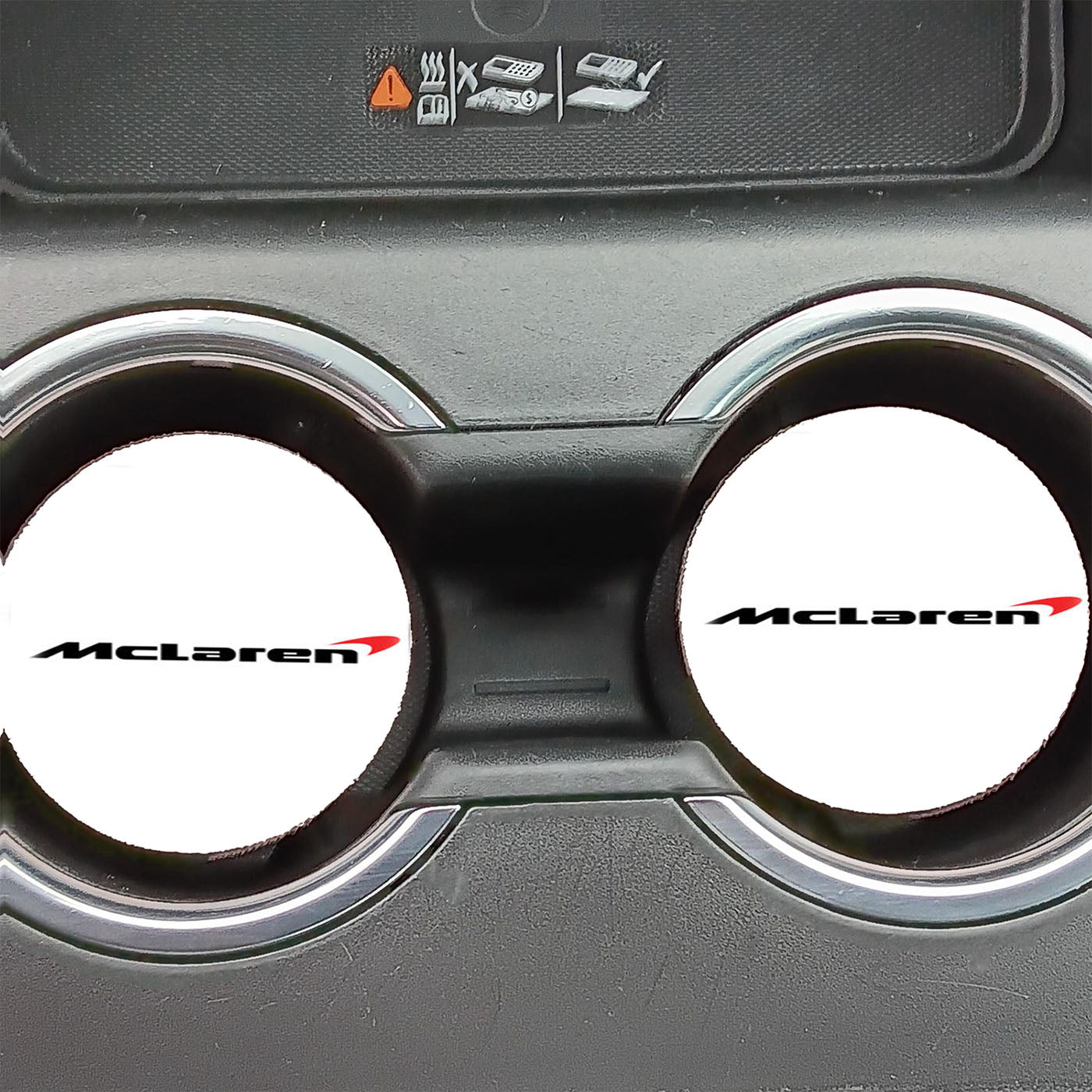 Mclaren 650S Spider Badge Car Coasters