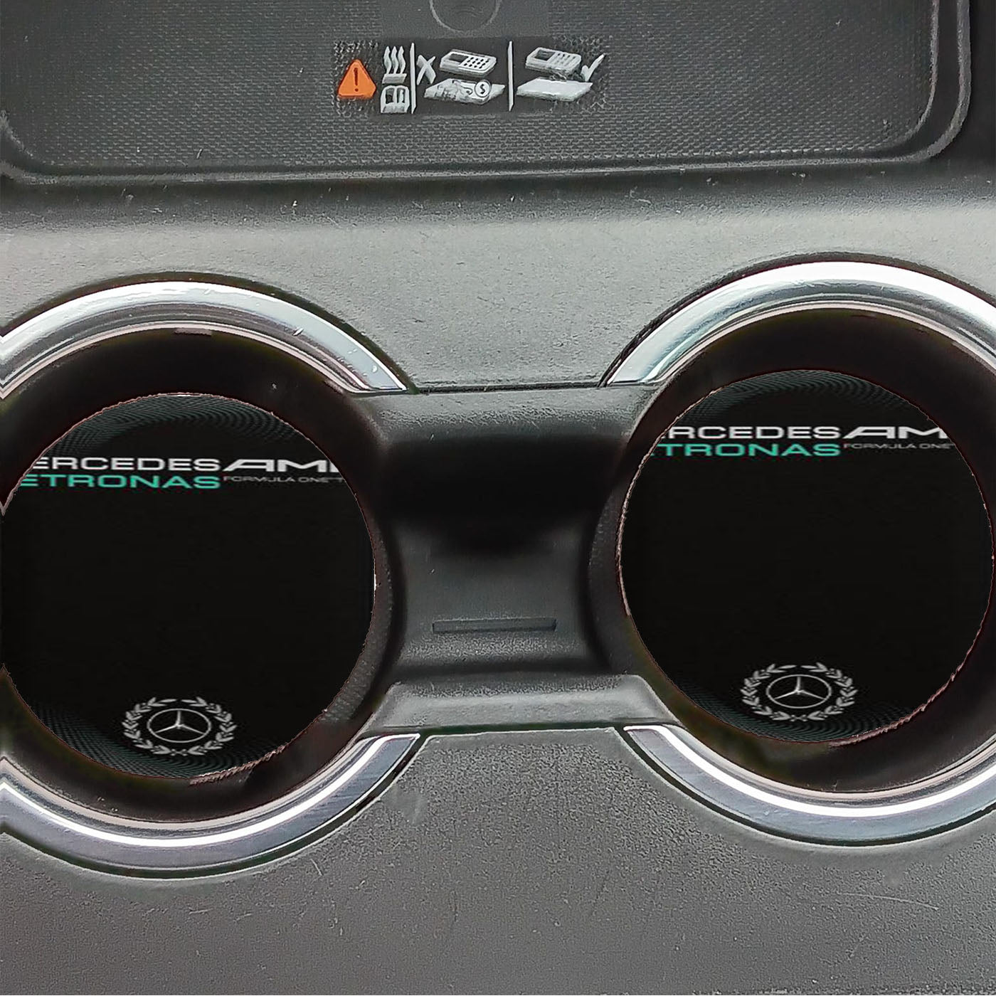 Mercedes Amg Petronas Racing Team Car Coasters