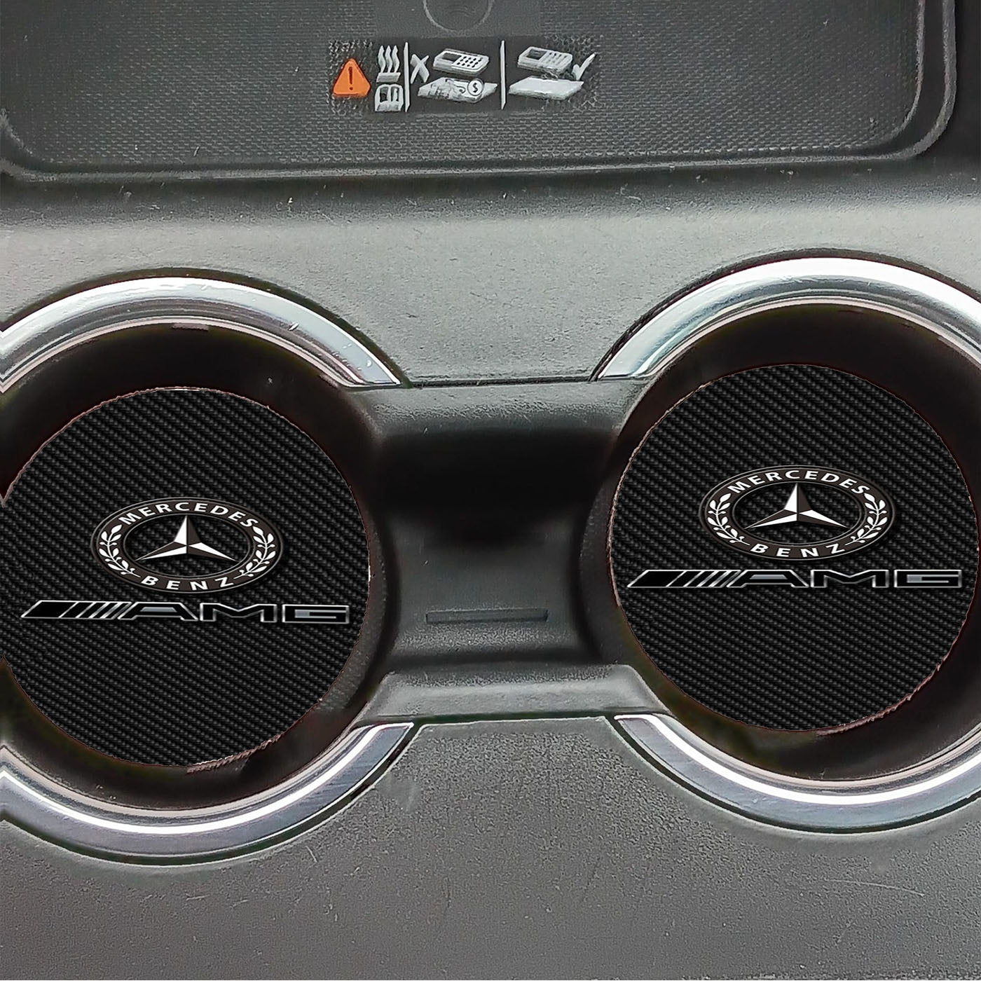 Mercedes Benz Bumper F1 Amg Petronas Car Coasters