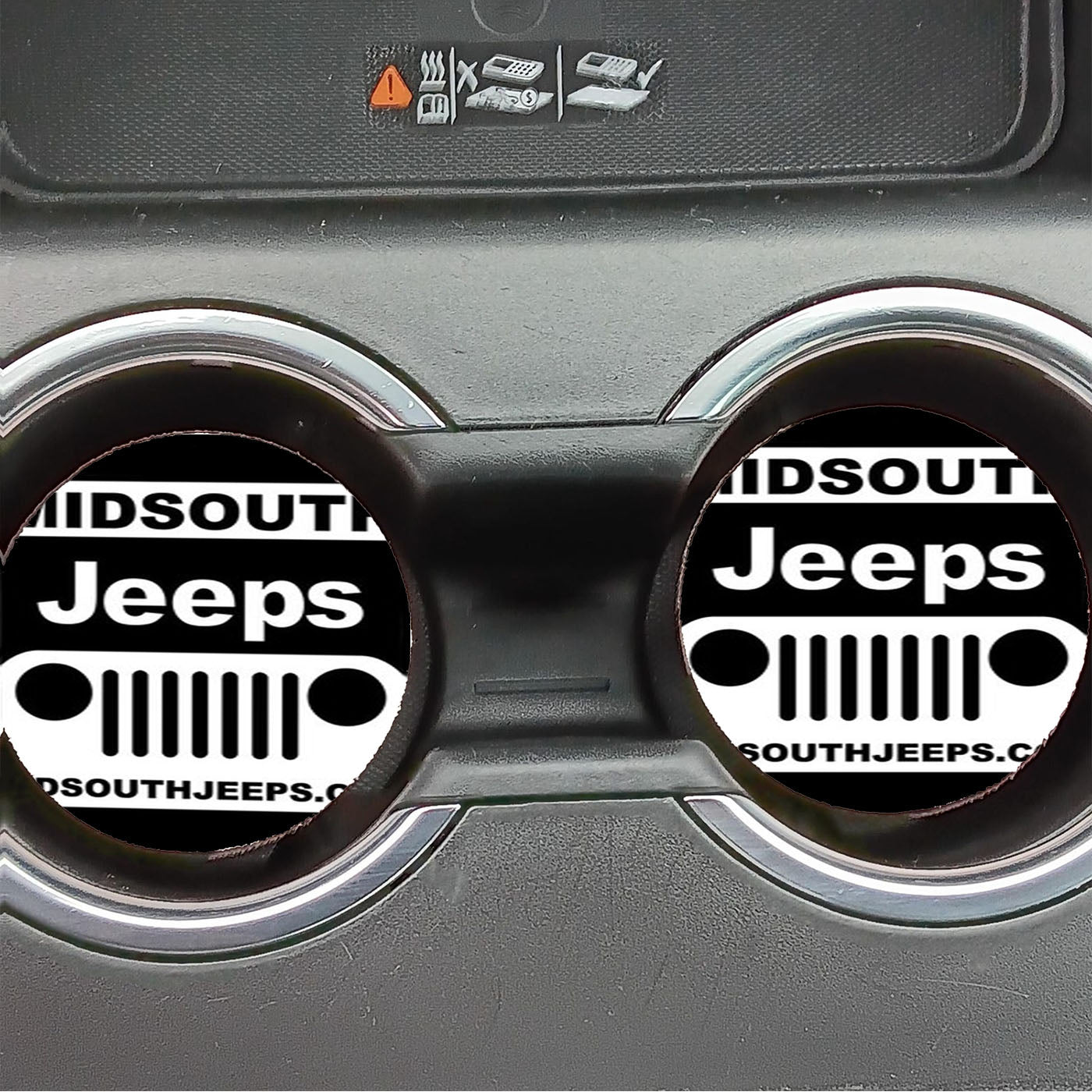 Midsouth Jeeps Car Coasters