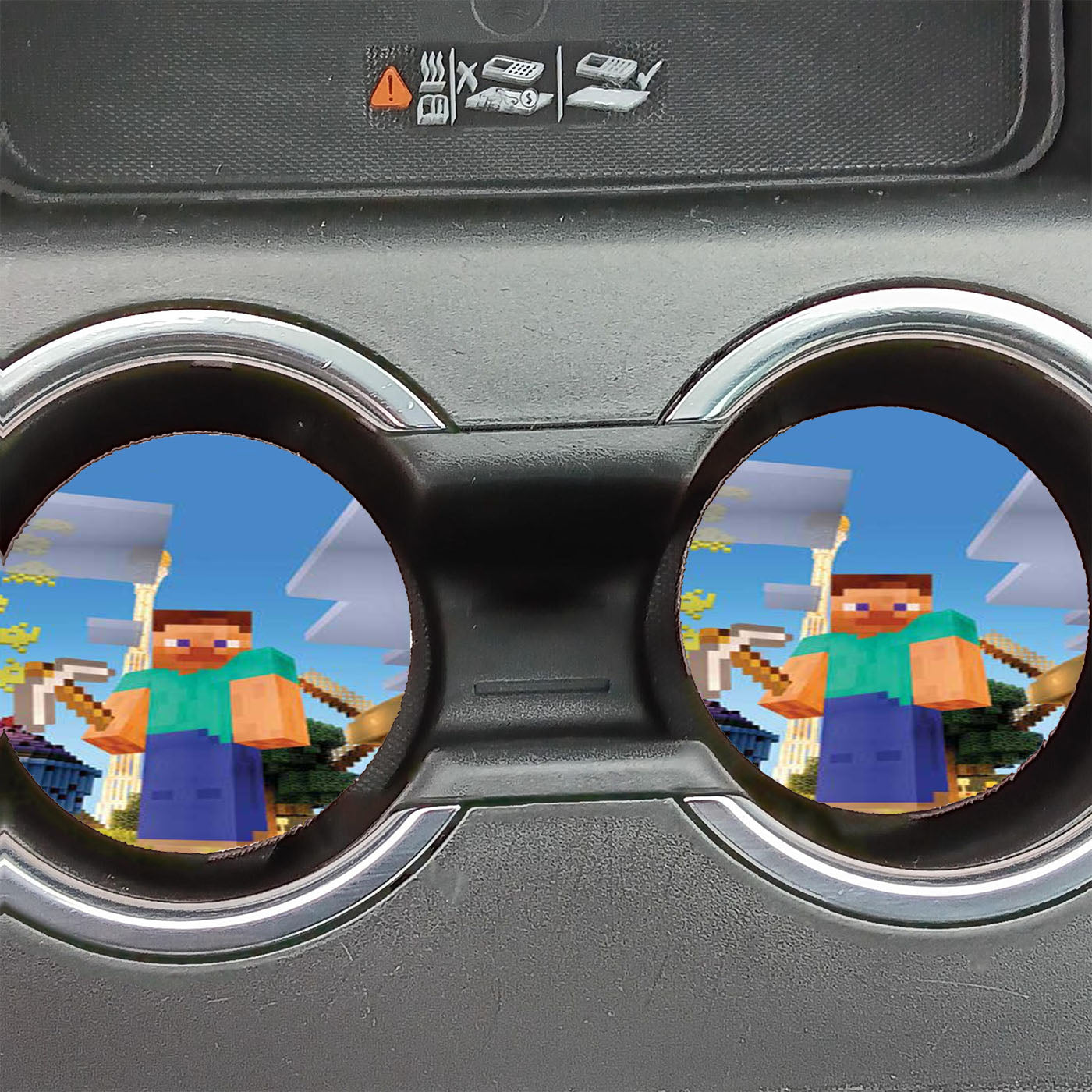 Minecraft Construction Car Coasters