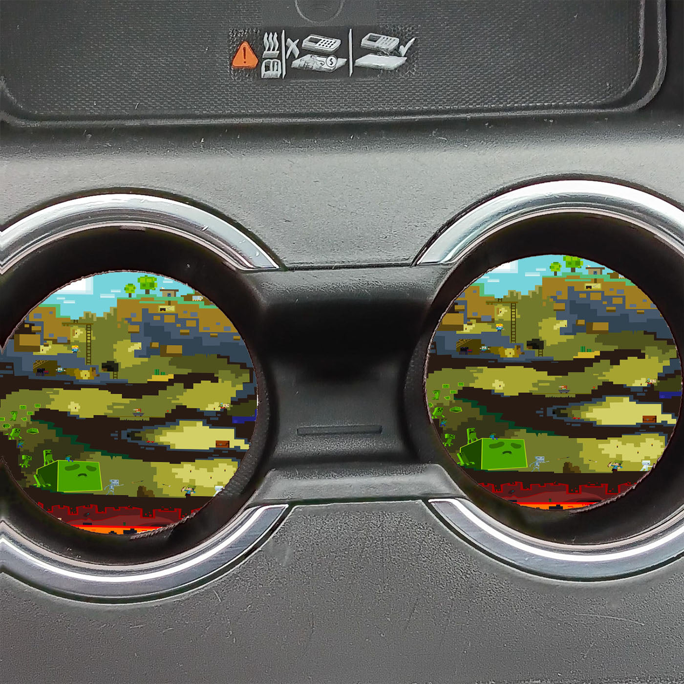 Minecraft Mobile Car Coasters