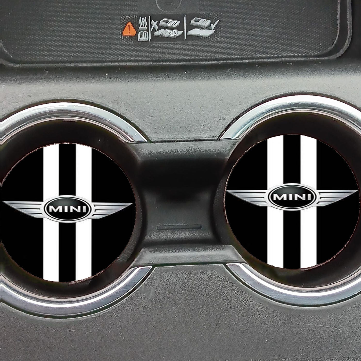 Mini Cooper Car Logo Car Coasters