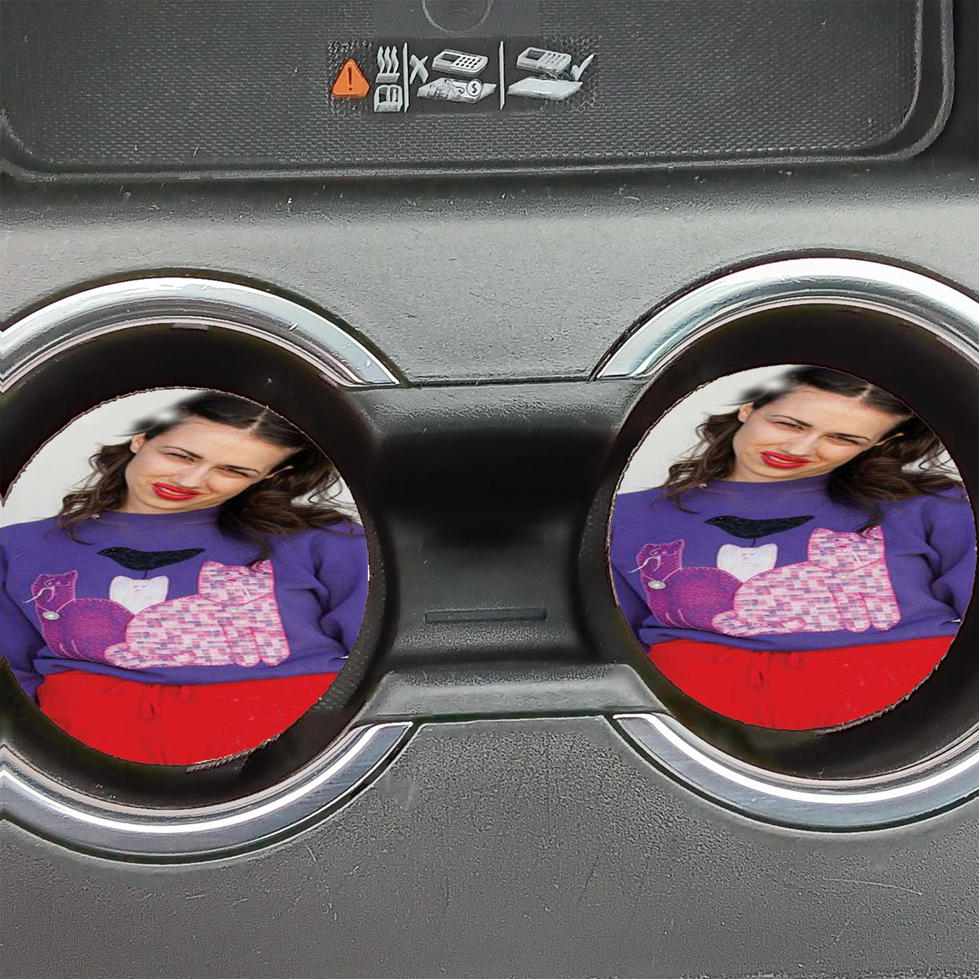 Miranda Sings 2 Car Coasters