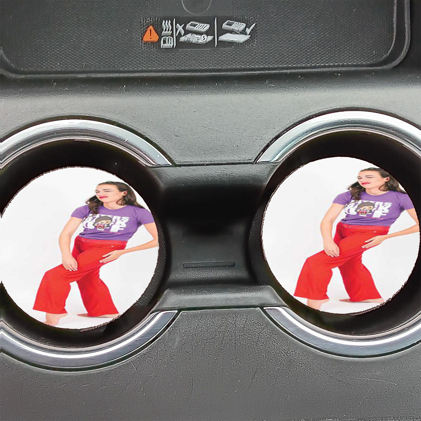 Miranda Sings Red Pants Car Coasters