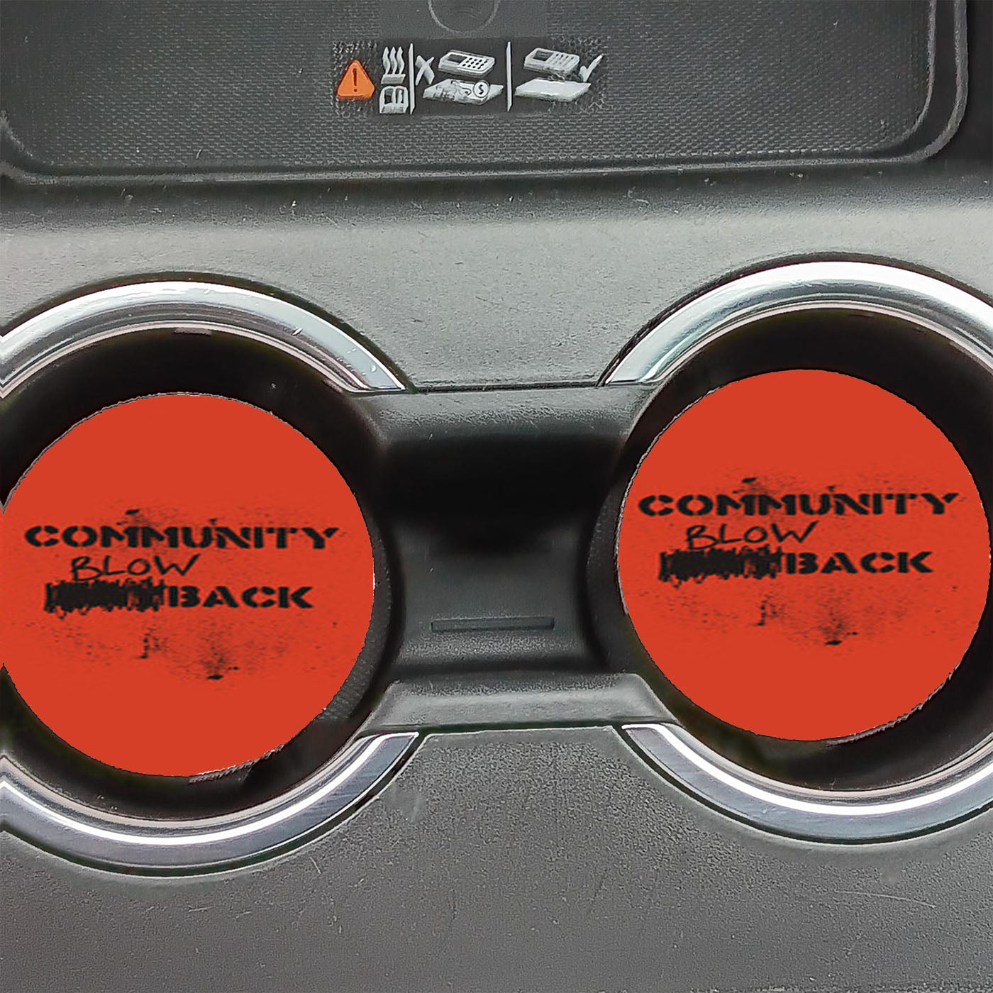 Misfits Community Blowback Car Coasters