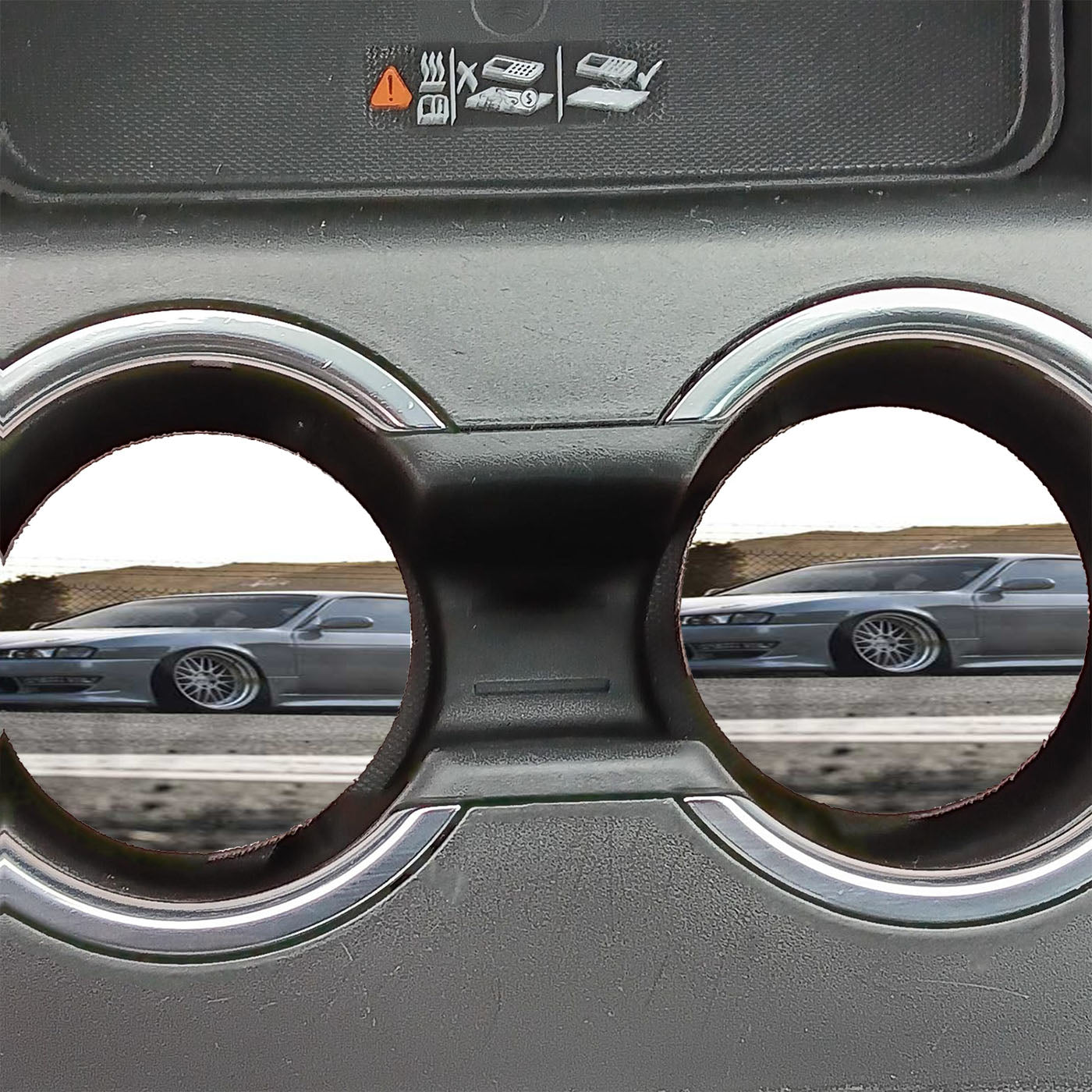 Nissan 240Sx On Road Car Coasters