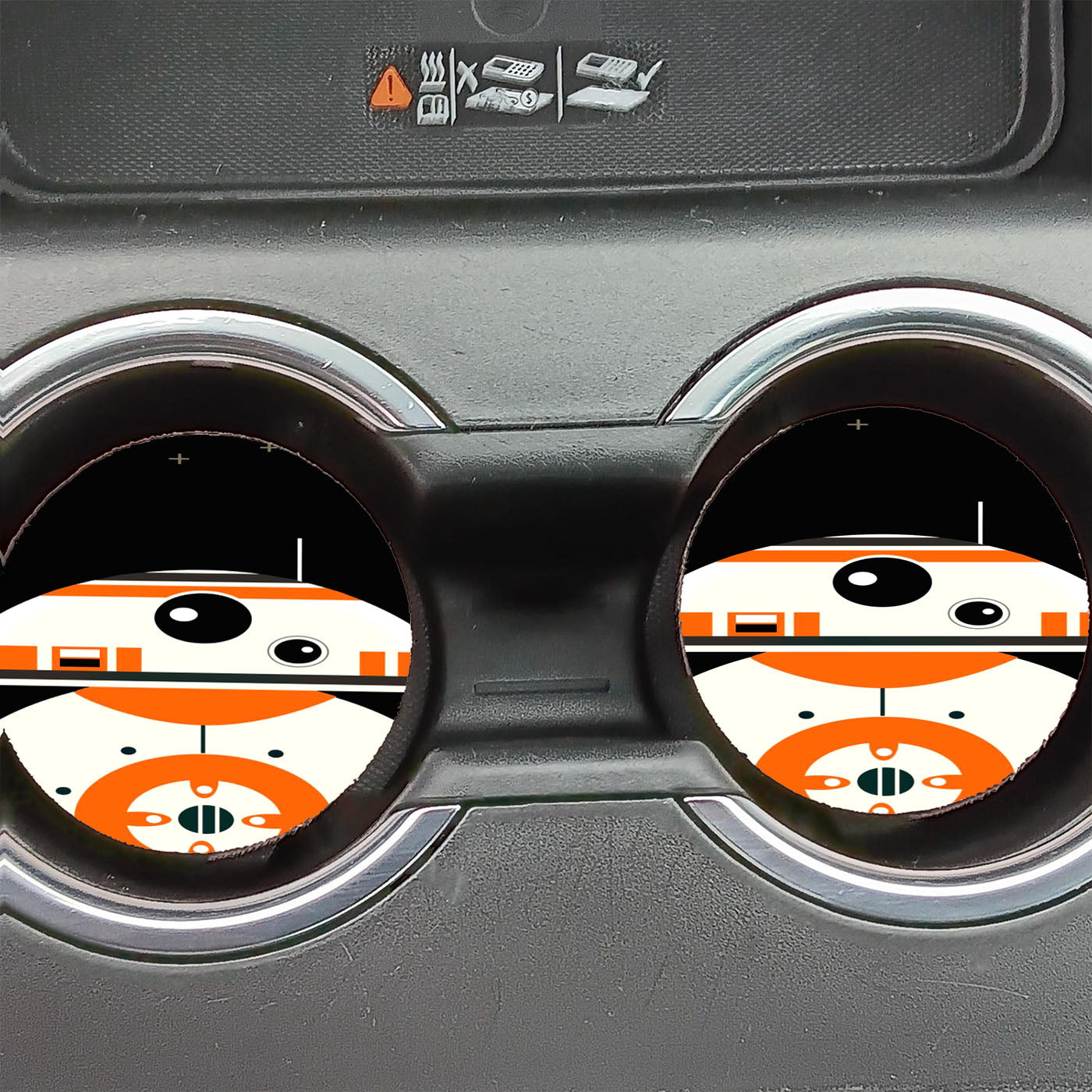 papel de parede para celular star wars Car Coasters