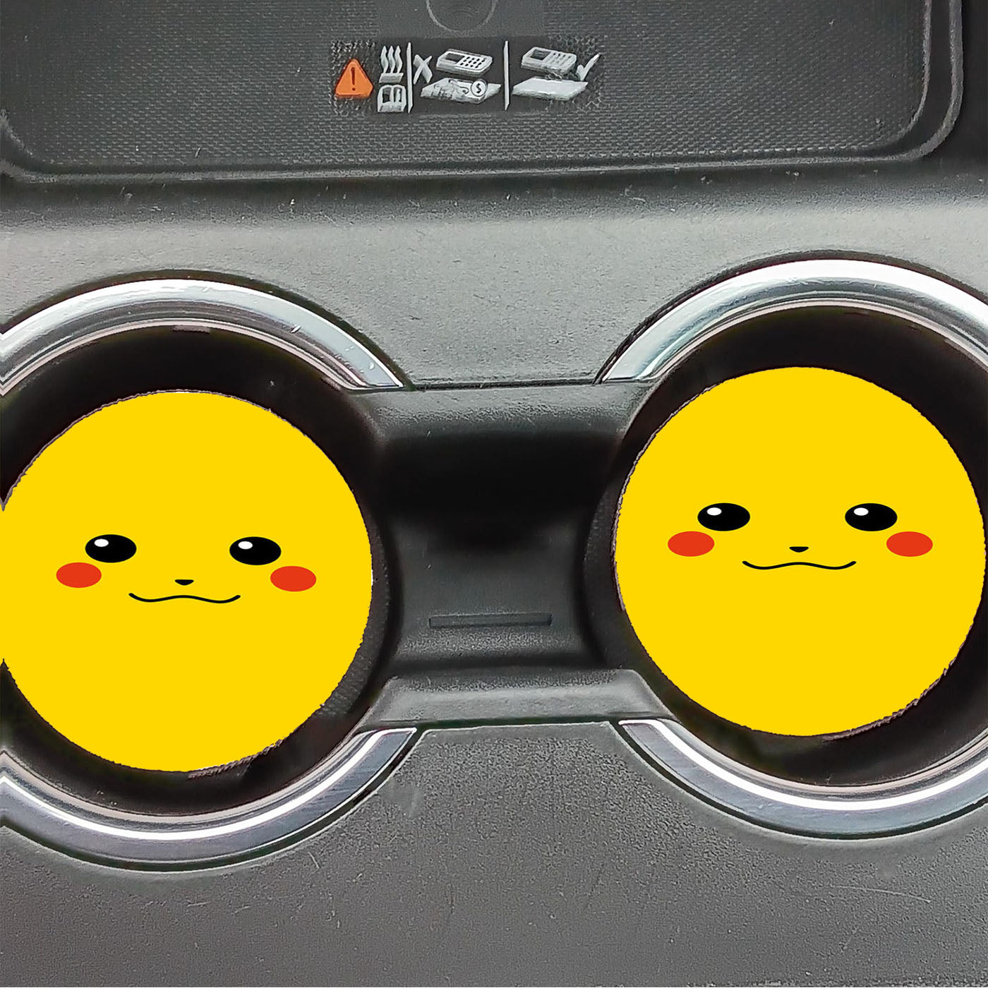 Pikachu Cutes Pokemon Car Coasters