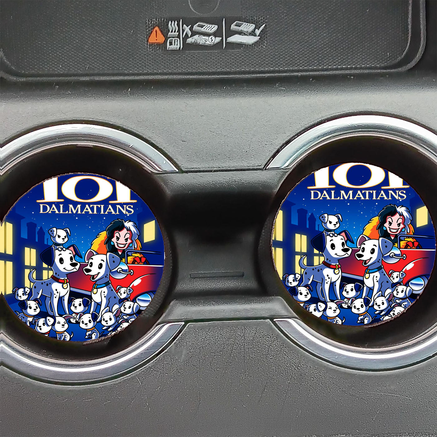 101 Dalmatians Disney Car Coasters