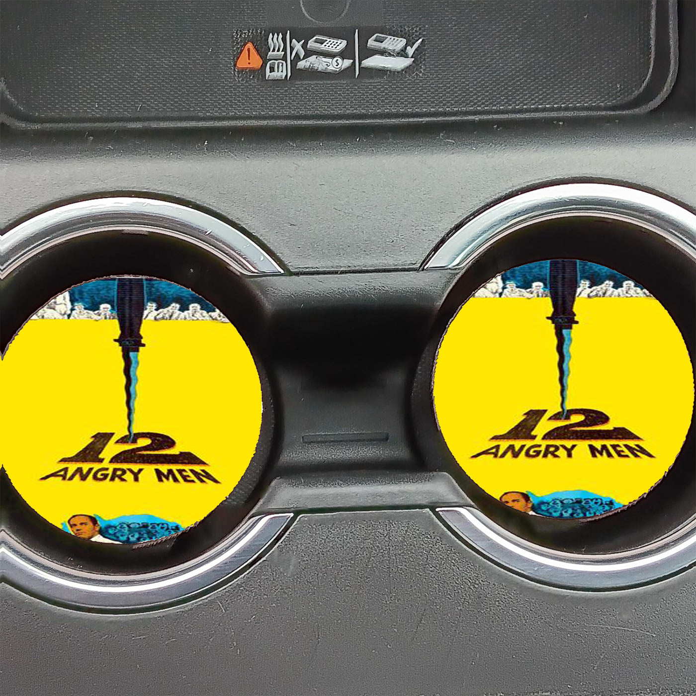 12 Angry Men Movie Car Coasters