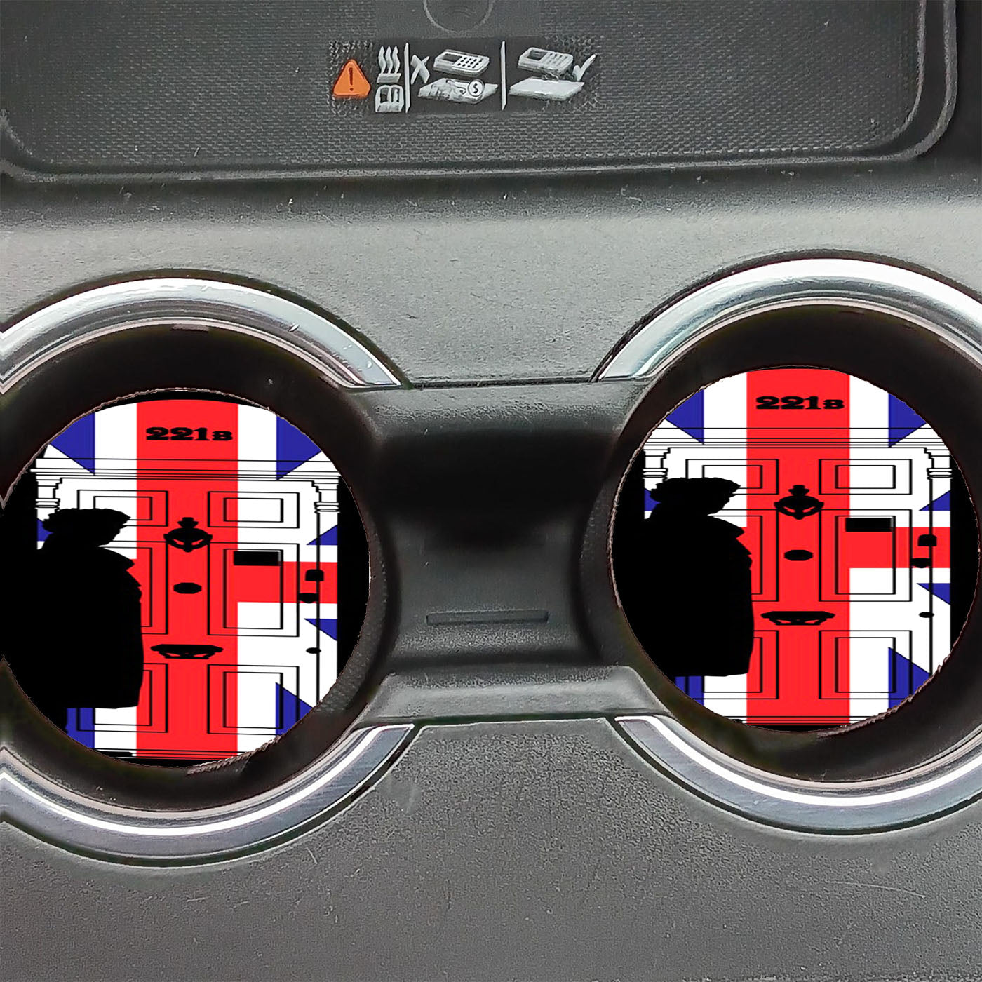 1B Sherlock Holmes Art Car Coasters