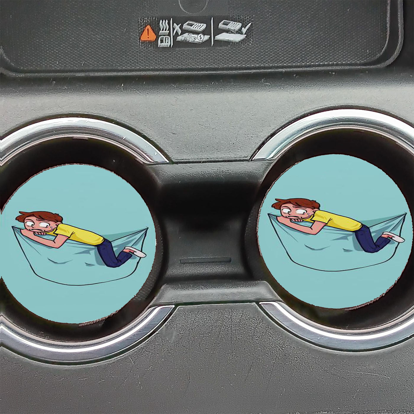 A Pocketful Of Morty Car Coasters