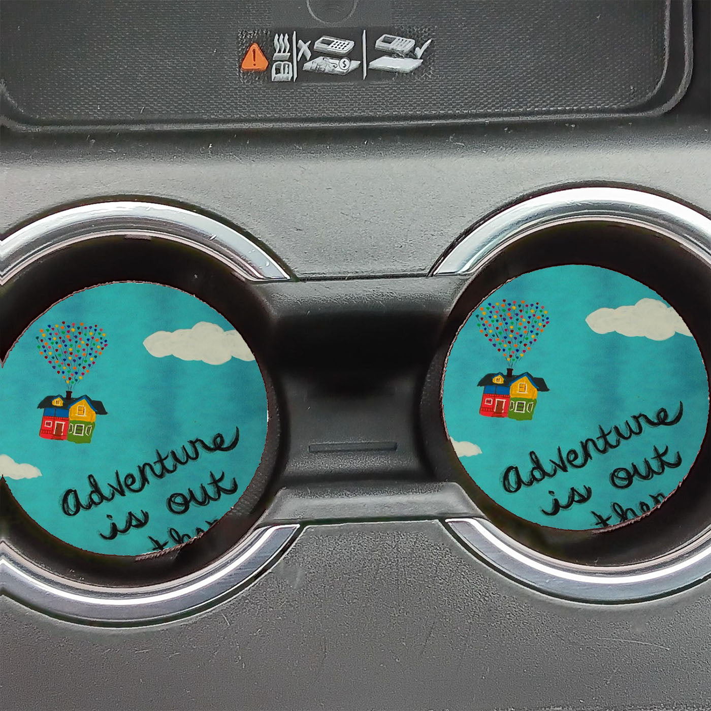 Adventure Is Still Out There Car Coasters