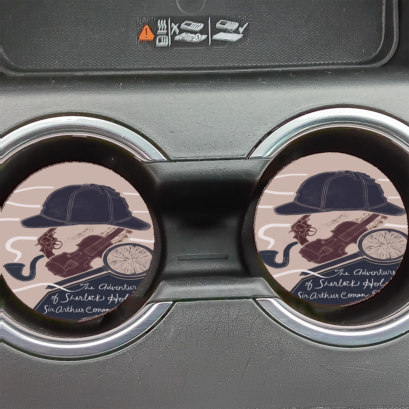 Adventure Of Sherlock Holmes Car Coasters