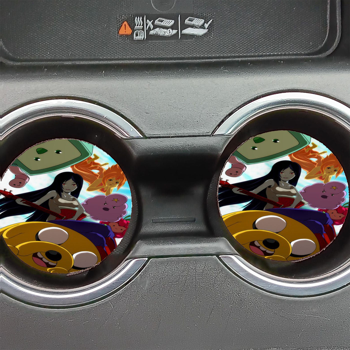 Adventure Time - Bmo Jake Marceline Car Coasters