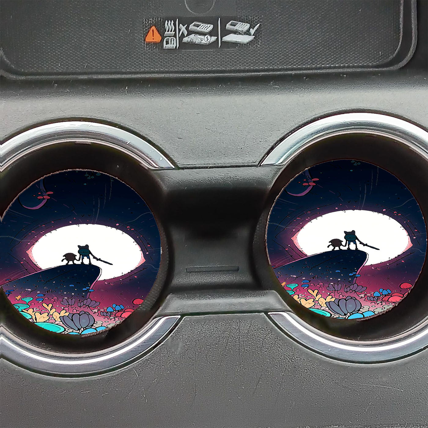 Adventure Time 1 Car Coasters