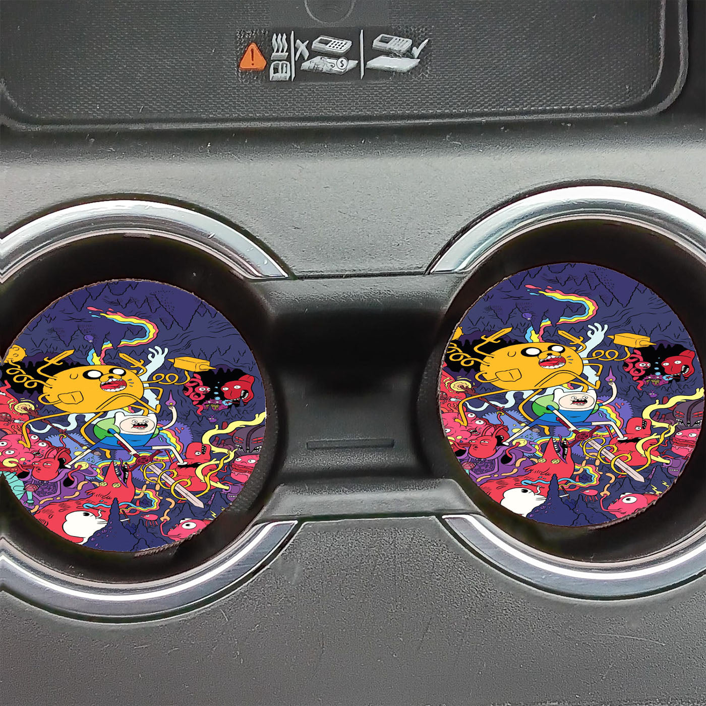 Adventure Time 8 Car Coasters