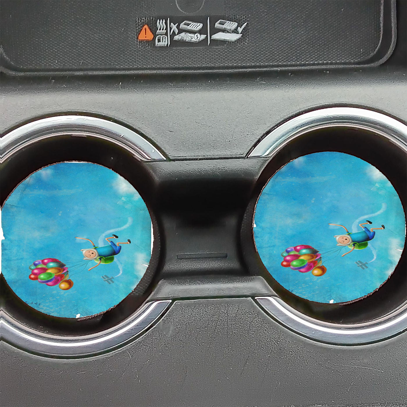 Adventure Time Ballon Car Coasters