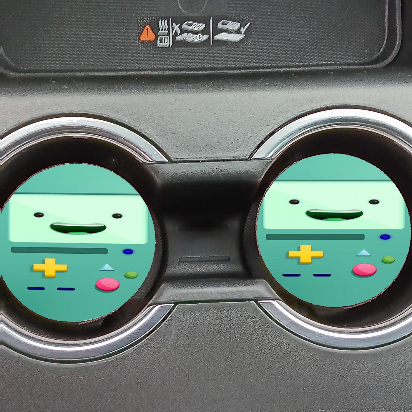 Adventure Time Bmo Car Coasters