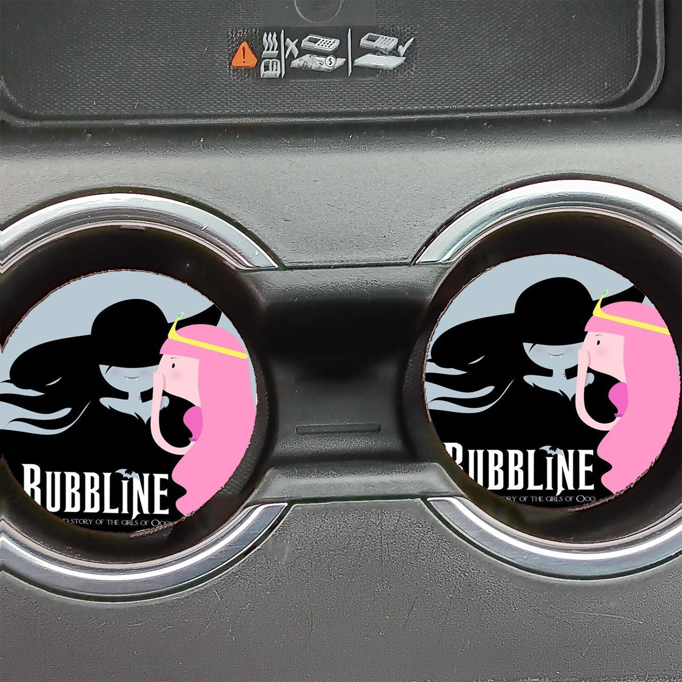 Adventure Time Bubbline Car Coasters